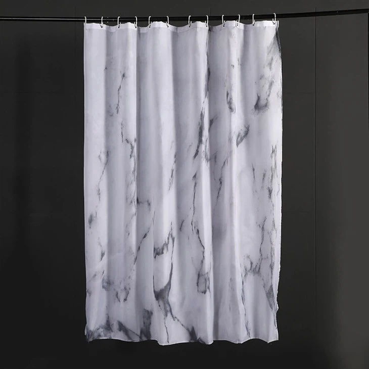 Pe Shower Curtain Factory Price Printed Shower Curtain